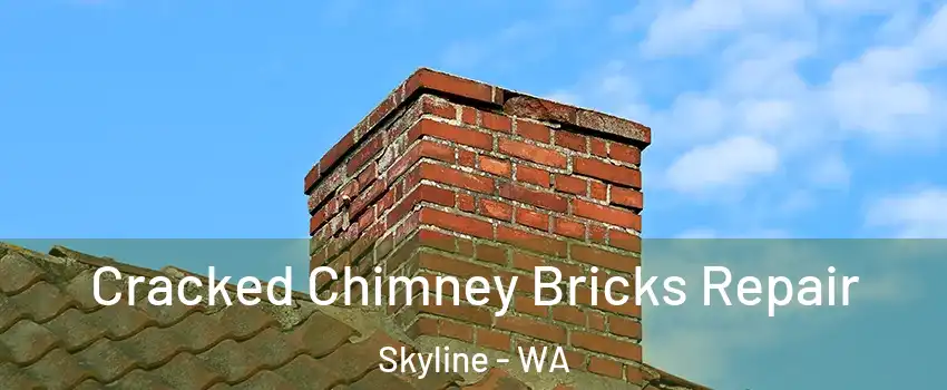Cracked Chimney Bricks Repair Skyline - WA