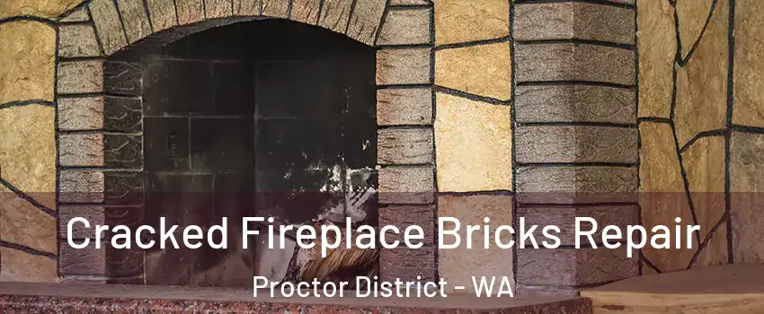 Cracked Fireplace Bricks Repair Proctor District - WA