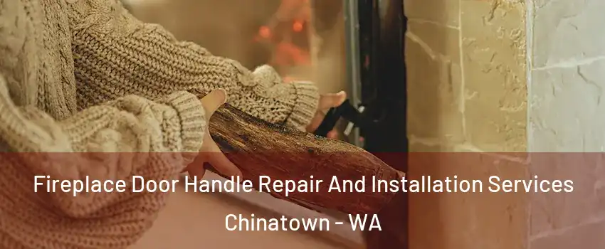 Fireplace Door Handle Repair And Installation Services Chinatown - WA
