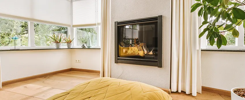 Residential Fireplace Ceramic Glass Installation in West End, WA