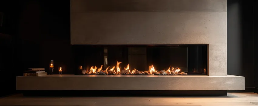 Gas Fireplace Ember Bed Design Services in West End, Washington