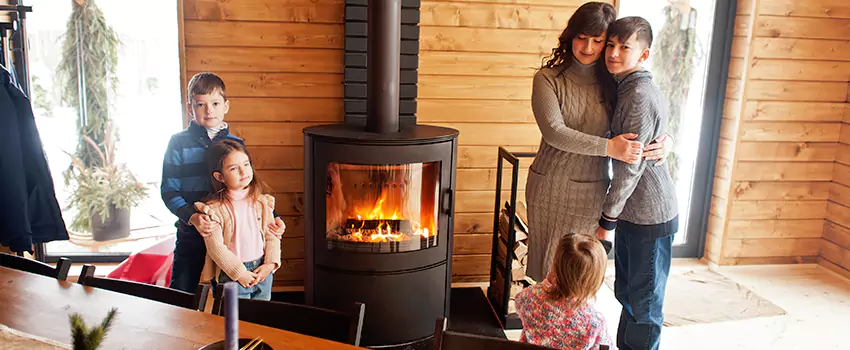 Morso Cast Iron Fireplace Insert Installation in West End, Washington