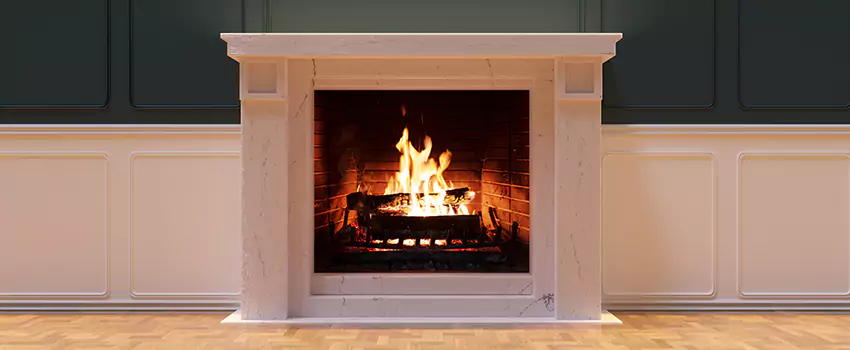 Open Flame Wood-Burning Fireplace Installation Services in West End, Washington