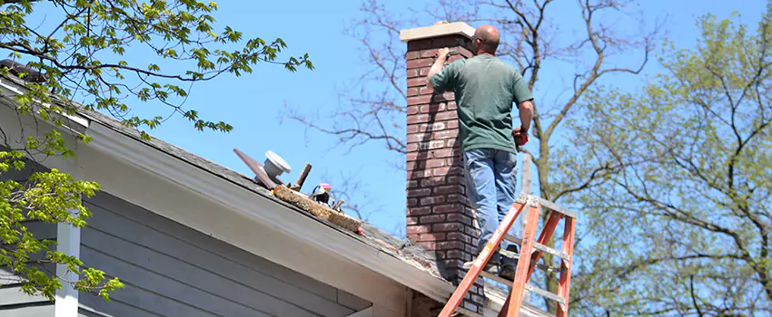 Vinyl and PVC Chimney Flashing Installation in West End, WA