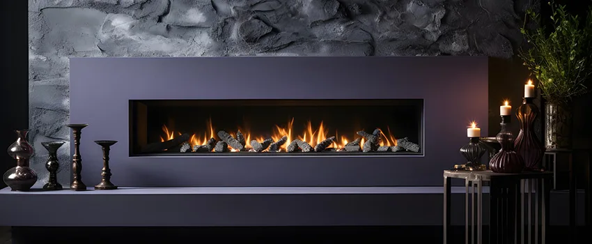 Ember Bed for Ventless Gas Fireplace in West End, WA