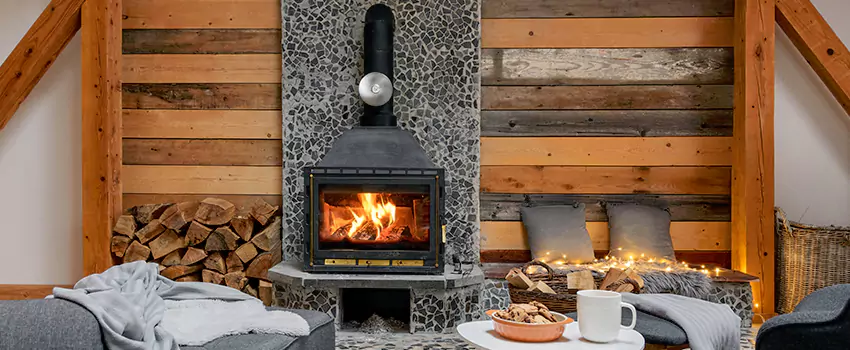 Thelin Hearth Products Direct Vent Gas Stove Fireplace Inspection in West End, Washington