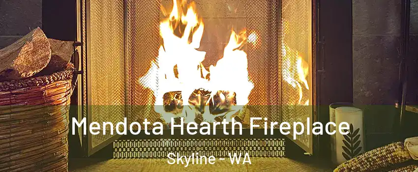 Mendota Hearth Fireplace Skyline - WA