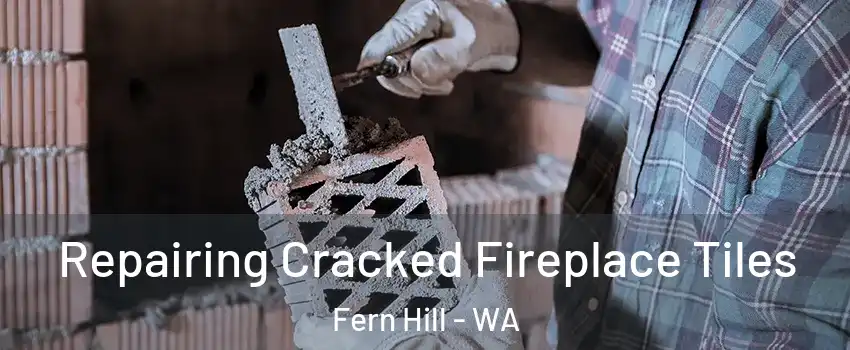 Repairing Cracked Fireplace Tiles Fern Hill - WA